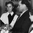 1965 год. К.Жанэ на встрече в областной Пушкинской библиотеке с юными читателями_1